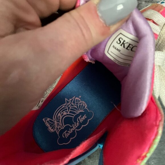 Skechers Kids Twi-Lites 2.0 Love & Beyond High-Top Sneakers 2 twinkle toes - Picture 3 of 11